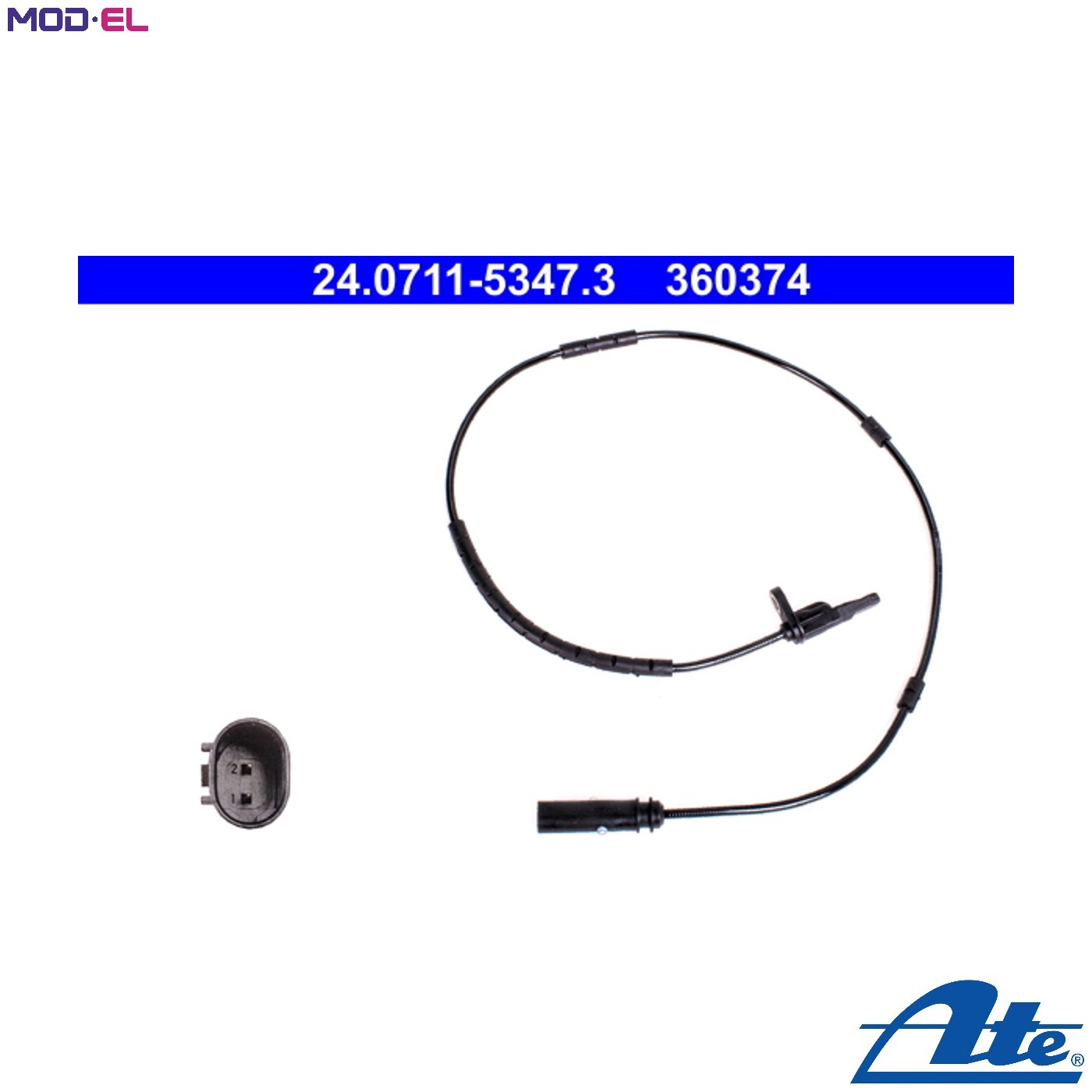SENSOR WHEEL SPEED 24.0711-5347.3 FOR BMW B37D15A B38B15A 1.5L 3cyl 4 Gran F36