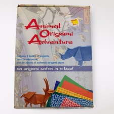 Animal Origami Adventure With Extra Instruction Books And Paper