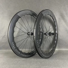 700C Road Bike Disc Brake Carbon Wheelset Clincher/Tubular/Tubeless Width 28mm  