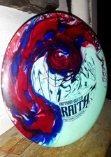 Dyed, used Nathan Queen Innova Tour series Glow Wraith 176g. Super Flat, 