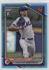 2024 Bowman Draft Sky Blue 393/499 Jonathan Santucci #BD-65 0q3