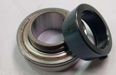 1 NEW MAPLE ACE SA206-20 1-1/4'' INSERT BEARING W/ COLLAR NNB ***MAKE OFFER***