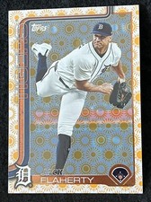 2025 Topps Series 2 - Holiday Sun - Jack Flaherty - Tigers - #504
