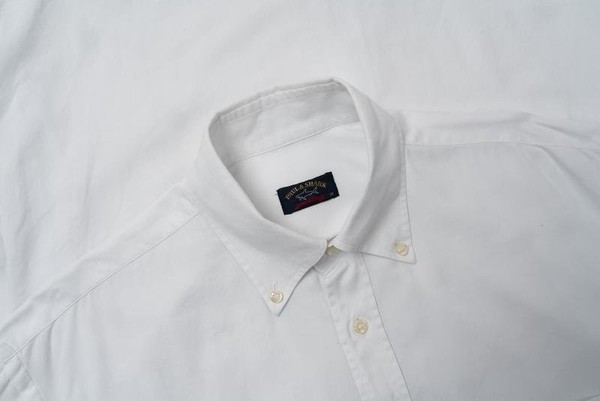 Men Paul & Shark Shirt White Cotton 40 /L / 48