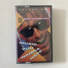 High Volume Hits Volume One: Music You Wanna Have Cassette - New, Sealed