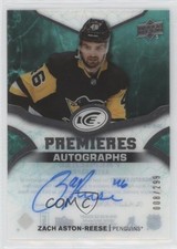 2018-19 Upper Deck Ice Premieres 8/299 Zach Aston-Reese #IPA-ZA Auto 01qm