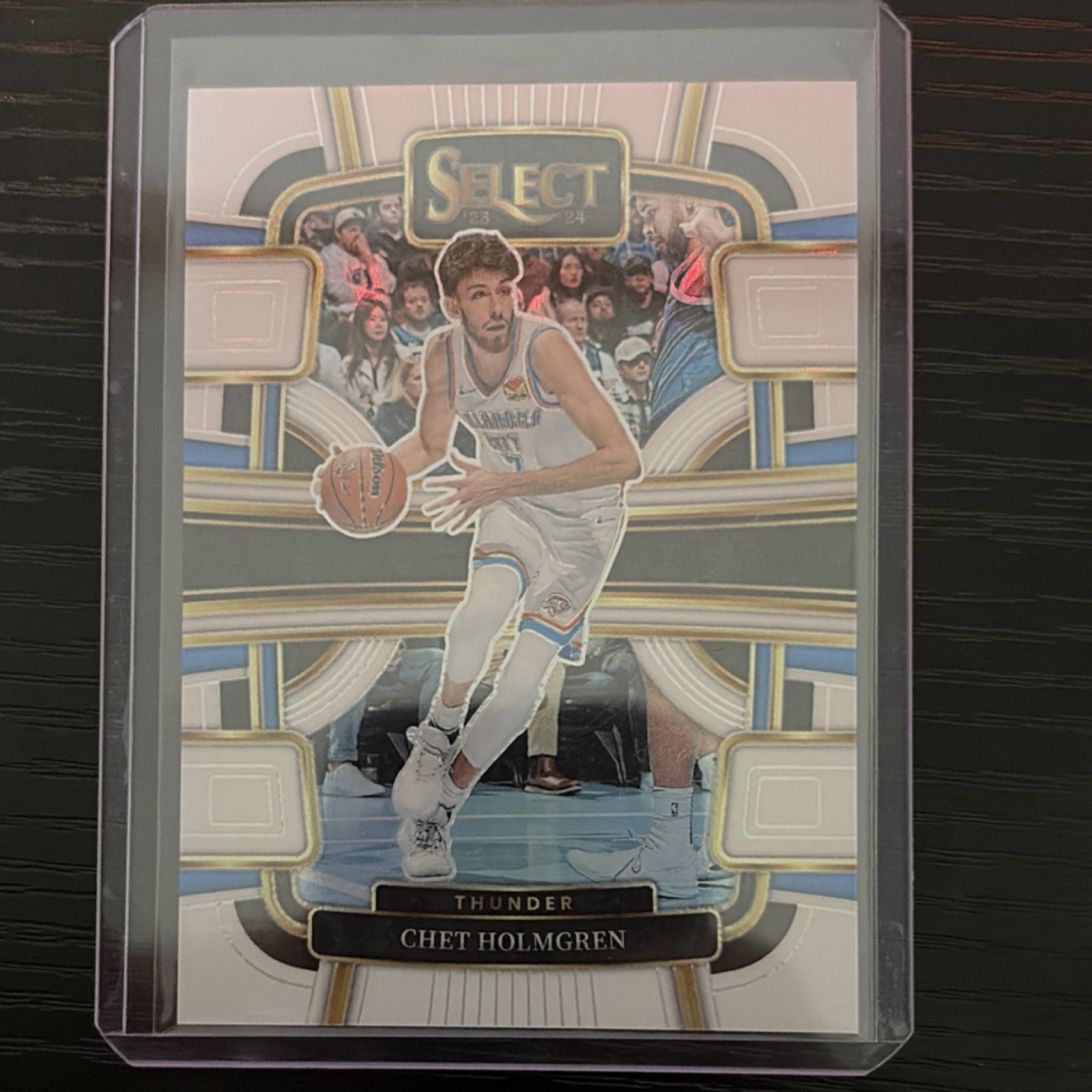 Panini 2023-24 Select Concourse Chet Holmgren #41 White Prizm /149 Thunder NBA