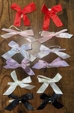 Build A Bear Bow Lot Ribbon Bows Hair Bows BAB 6 Pair