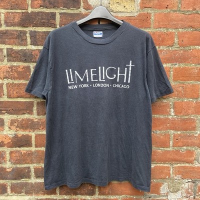 80s The Limelight NYC T-Shirt Single Stitch Faded Goth Industrial Techno Vintage