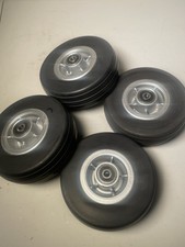 6x2 Front And Rear 4 Caster Wheels Tire for Jazzy 600 ES Wheelchair Casters Set