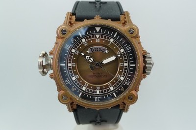 VINTAGE DREAM STAR DS GOTHIC BRONZE 200M DIVER 47MM LIMITED SWISS SELLITA SW200