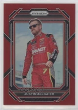 2023 Panini Prizm Red Prizm Justin Allgaier #61 16n7