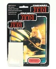 Vintage Star Wars Ugnaught Tri Logo Cardback ROTJ 79 Back Kenner Action Figure