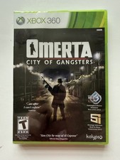 Omerta City of Gangsters Microsoft Xbox 360 New Factory Sealed OOP Kalypso