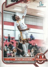 2021-22 Bowman University Basketball Base: Pick from List (#1-99)