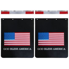 24x30 Mud Flaps24x3aluminum Reflector Strips For Semi Trucks Trailers 2sets