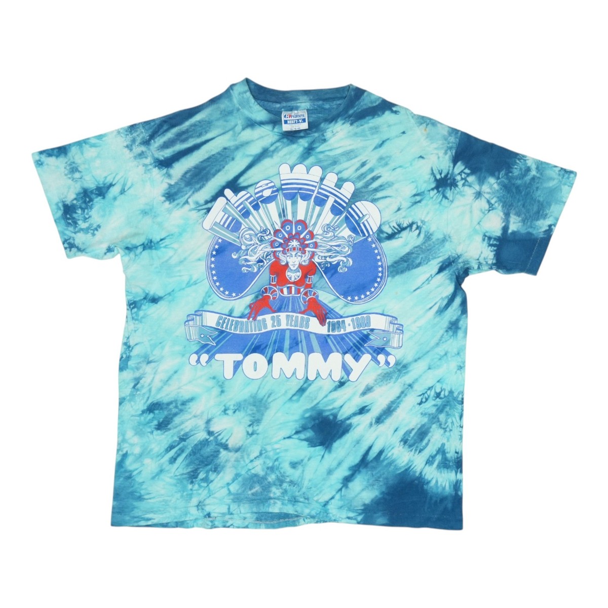 Vintage 1989 The Who Tommy Tie Dye Shirt Size: Extra Large | eBay