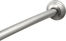 Kohler K-9349-BS Expanse Curved Shower Rod Traditional design Brushed Stainless