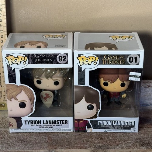 LOT OF 2 Funko Pops! Vinyl: Game of Thrones - Tyrion Lannister