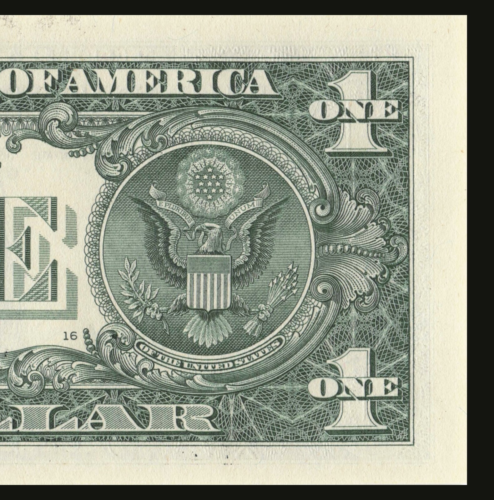 Year Note 1942 in the Serial Number Series 2021 $1 Dollar Bill ...