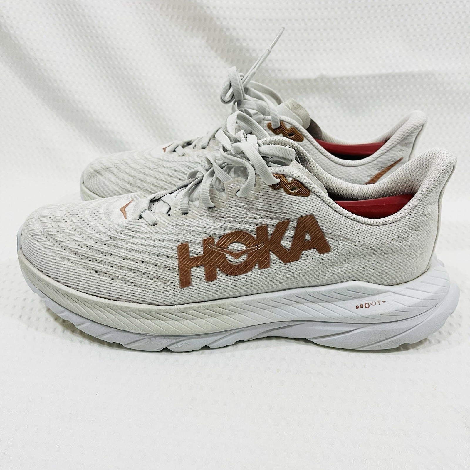 Hoka One One Mach 5 1127894 WCPP Running Shoes Sneakers Women Sz 9.5 B No Insole thumbnail 3