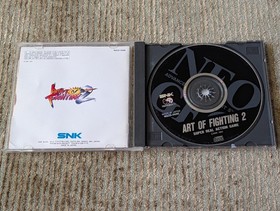Art of Fighting 2 US Version Neo Geo CD Complete CIB Tested Working