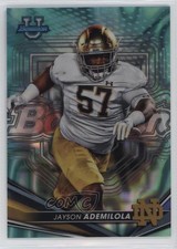 2022-23 Bowman U Aqua Lava Refractor 65/199 Jayson Ademilola #25 4f5
