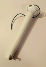 Harbor Breeze 8" WHITE Ceiling Fan Downrod - Universal Fit