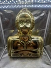 C-3PO Gold Action Figure Storage Case 1983 ROTJ Kenner Star Wars Vintage