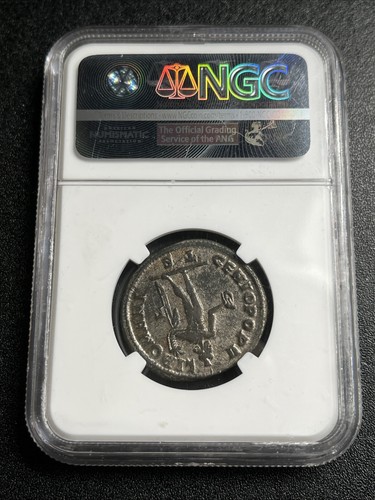 Römisches Reich Maximian AD 286-310 Bi Nummus Thessaloniki rv Genius stg. XF - Bild 5 von 8