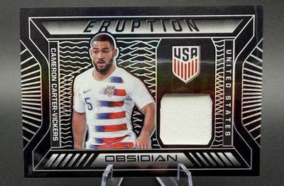2021-22 Panini Obsidian Cameron Carter-Vickers Eruption Parallel /149 #E-CCV