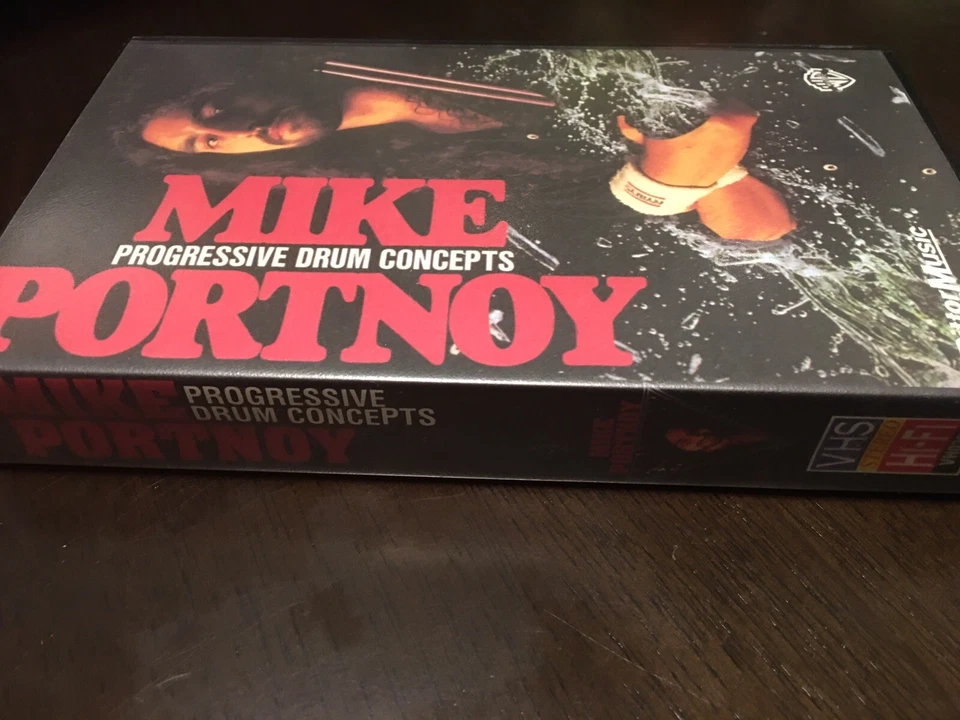 Mike Portnoy Progressive Drum Set Concepts Instruction VHS With Booklet - Image 2 of 4