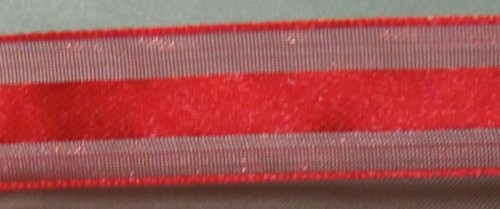 10 yds SHEER & SATIN NYLON CORSAGE RIBBON 5/8" (choice of 16 colors) - Picture 13 of 17