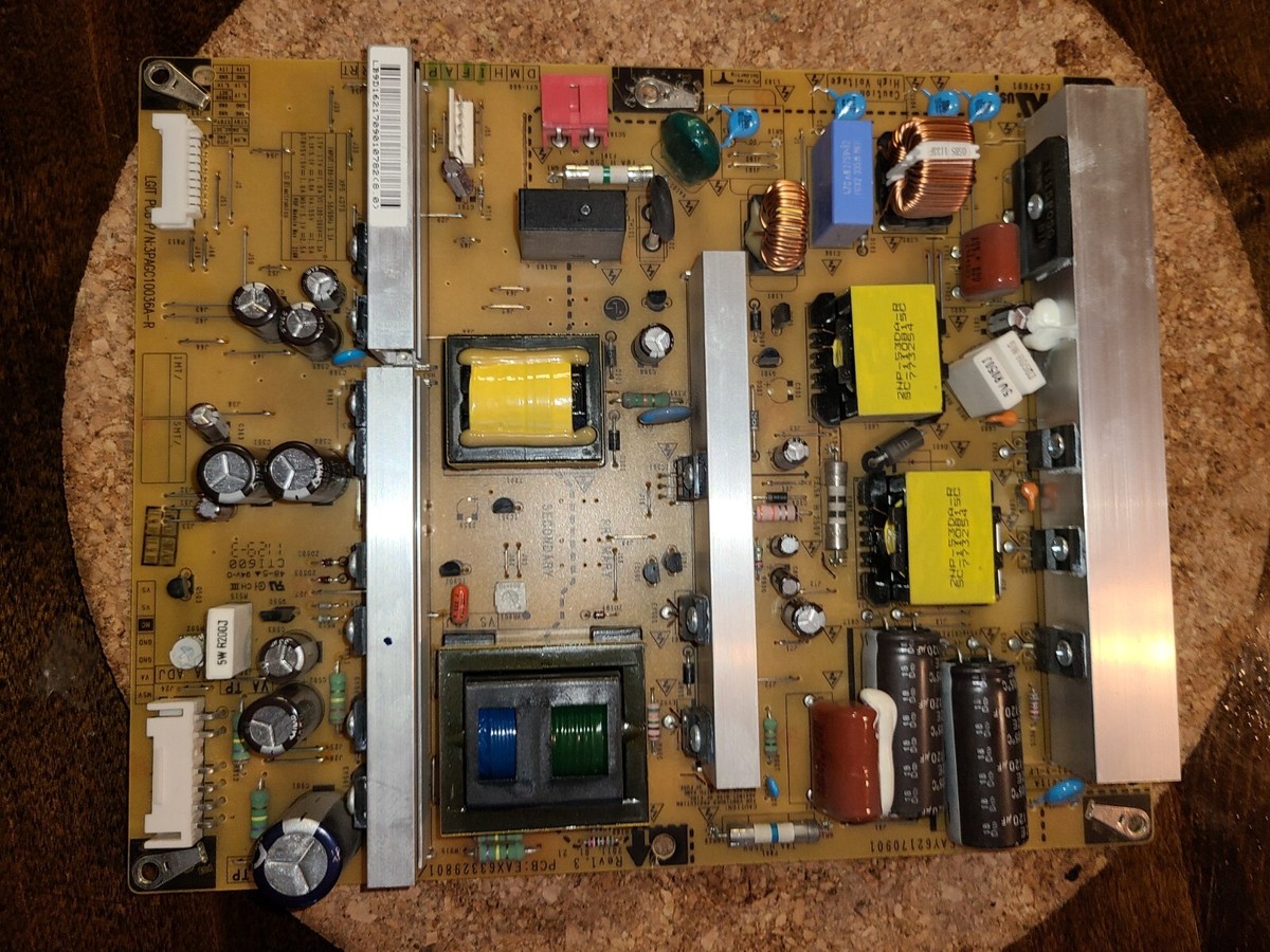 PLASMA TV POWER SUPPLY BOARD EAY62170901 replacement part | eBay