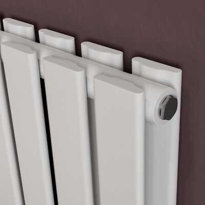 Agadon Lola Duplex Designer Panel Radiator 1800 x 600 mm White