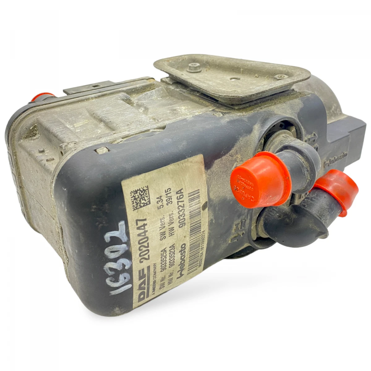 2020447 Water auxiliary heater WEBASTO Thermo Top Pro 38 DAF XF106 