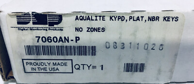 DMP 7060AN-P Aqualite Platinum Silver LCD Keypad 