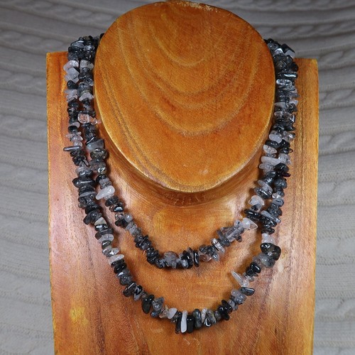 Semi precious / gemstone chip necklaces - multilisting - 80CM necklaces - Picture 129 of 174