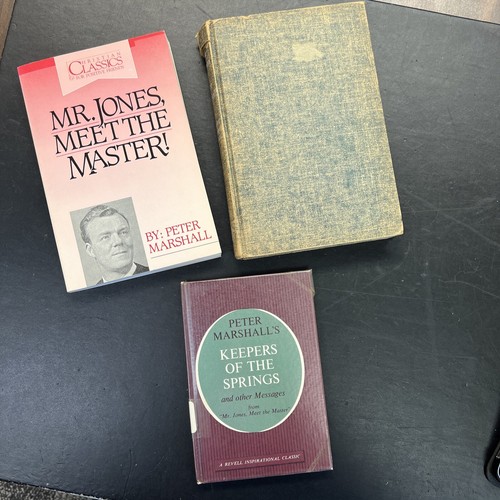 3 Books |Prayers Peter Marshall, 1954 | Jones Meet Master, 1988 | Keepers , 1963 - 第 1/11 張圖片