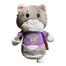 Hallmark Itty Bitty Kitten Bowl Cuddles Plush Toy Stuffed Animal 5"