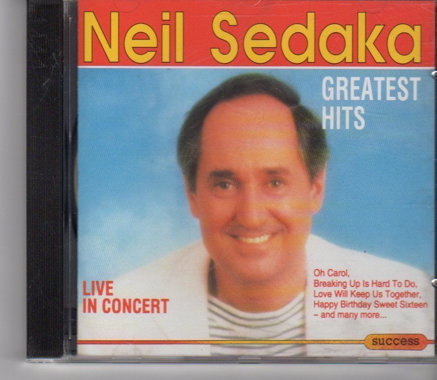 (FX308) Neil Sedaka, Timeless Classics Live - 1991 CD