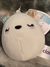 NWT Kellytoy Squishmallows 3.5 Sertina the Polar Bear Claire s Exclusive HTF