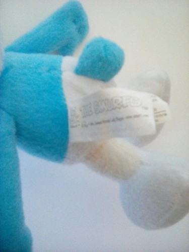2010 The Smurfs Peyo 10" Smurf Plush C - Picture 3 of 3