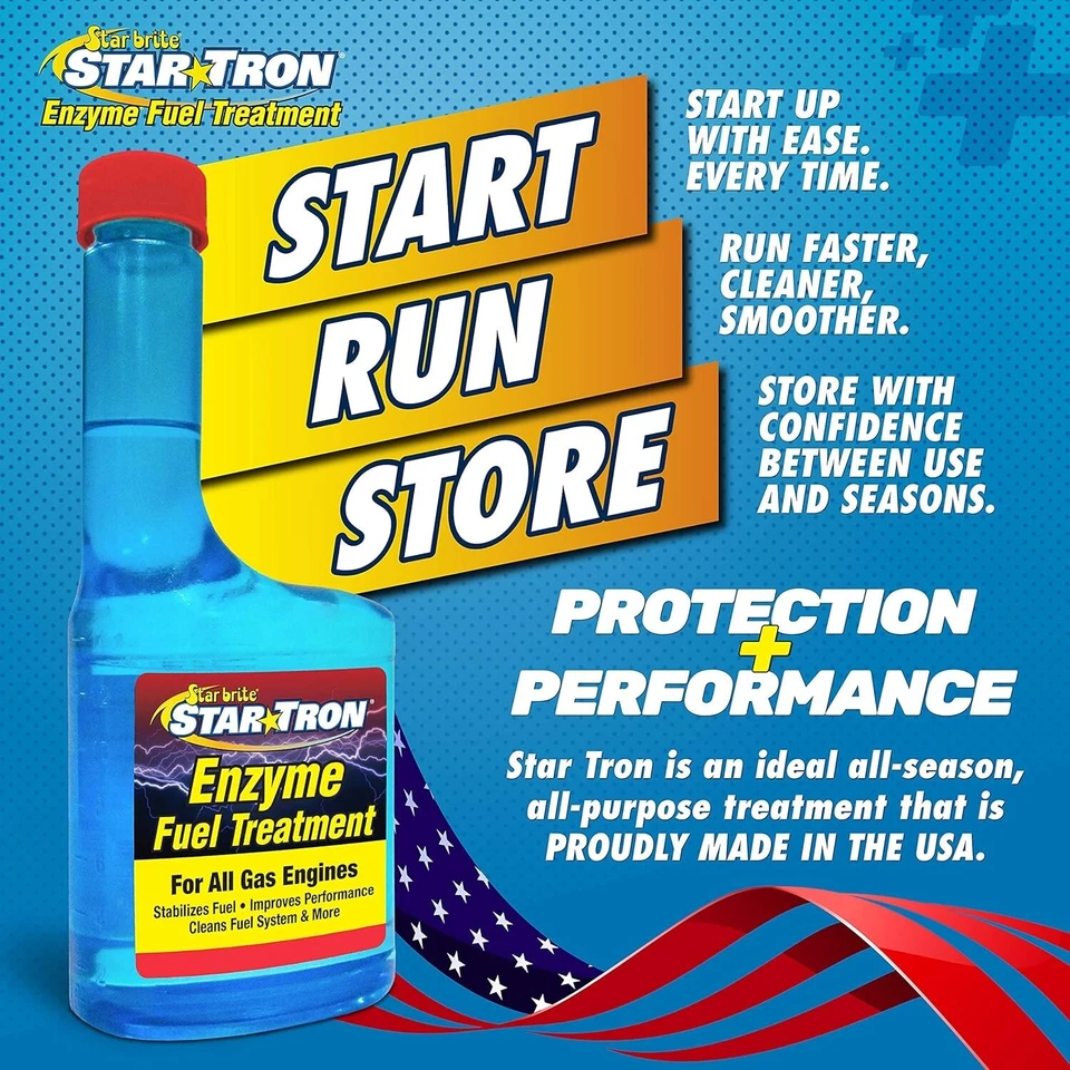 2-Pack Star Tron Enzyme Fuel Treatment 32oz Classic Gas Formula Star Brite 14332 - Image 2 of 4