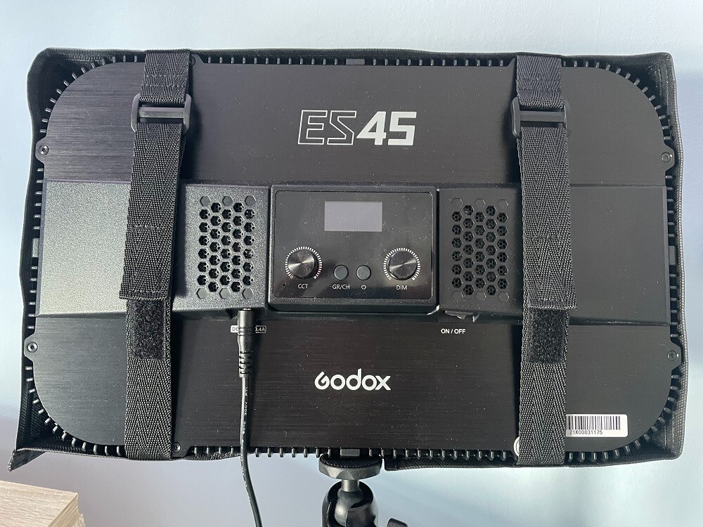ジャンク扱い】Godox ES45 2台セット 配信・撮影用LEDライト【帰国の 