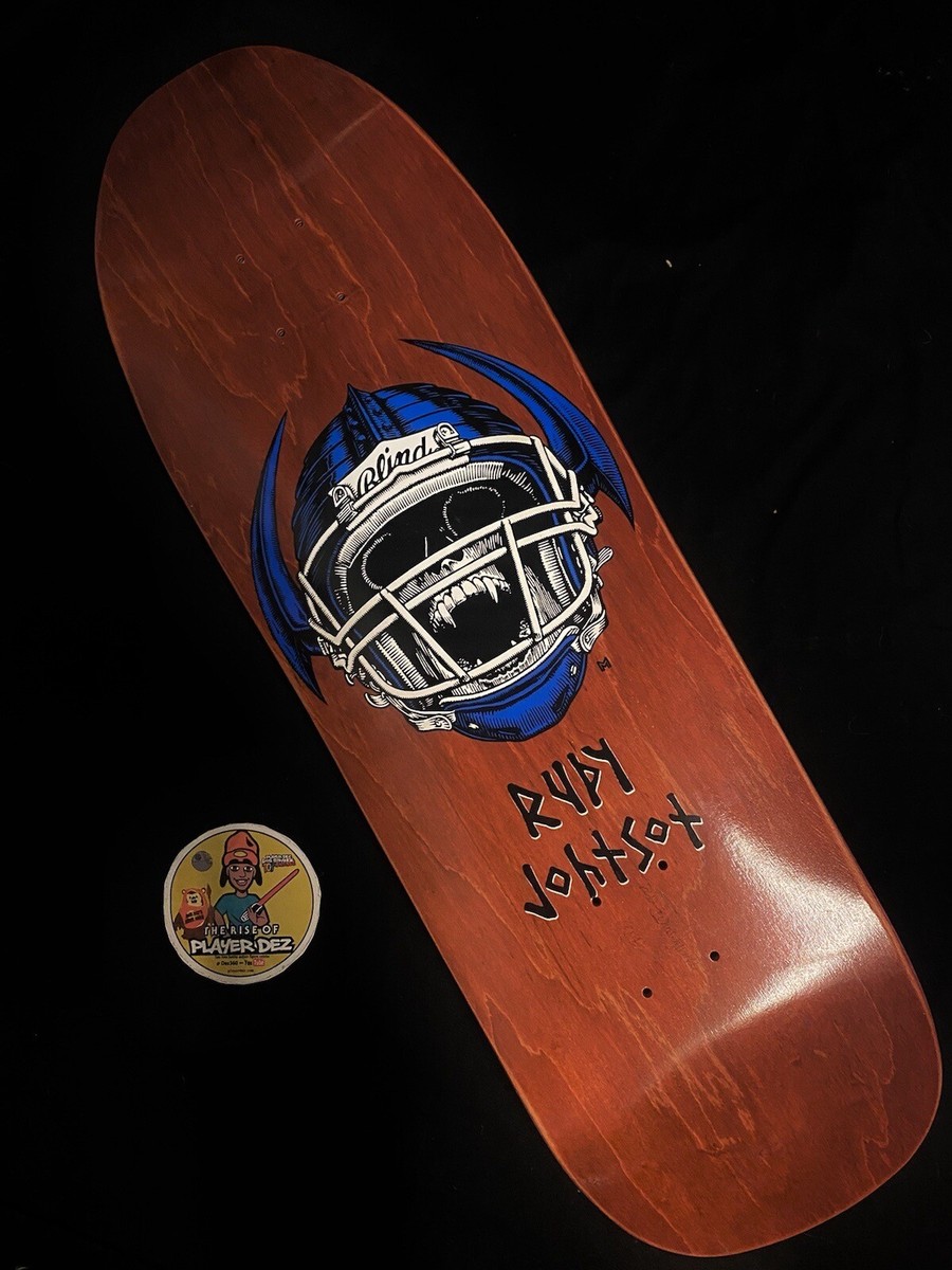 RARE Rudy Johnson Screened Blind Skateboard Deck Powell Spoof