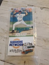 1996 Florida Marlins Stadium Giveway Pin Al Leiter Limited Edition /25000 mf