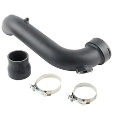 Black For 2011-2012 BMW N55 135i 335i xDrive Aluminum Intake Turbo Charge Pipe