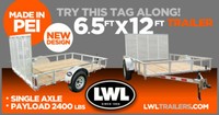 Extra long & wide Utility Trailer