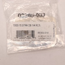 Deadbolt Strike Full Lip Satin Nickel Finish 2-1/4" x 1-3/4" 85303-014